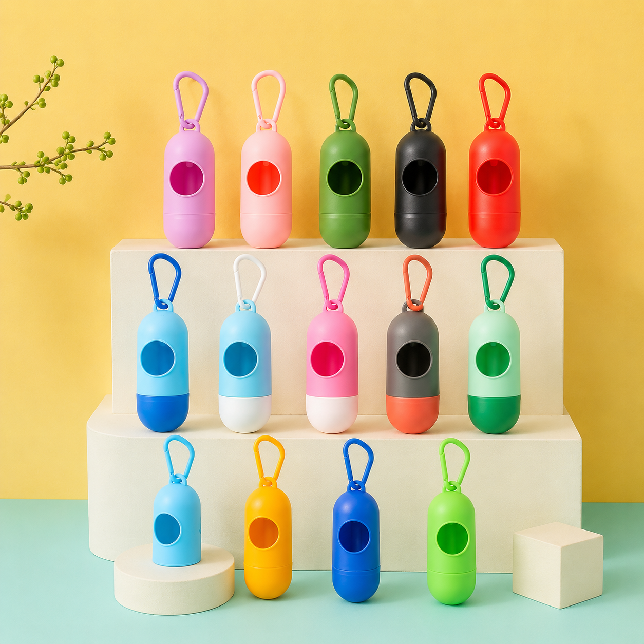 Distributeur de Sacs à Crottes – Compact & Pratique