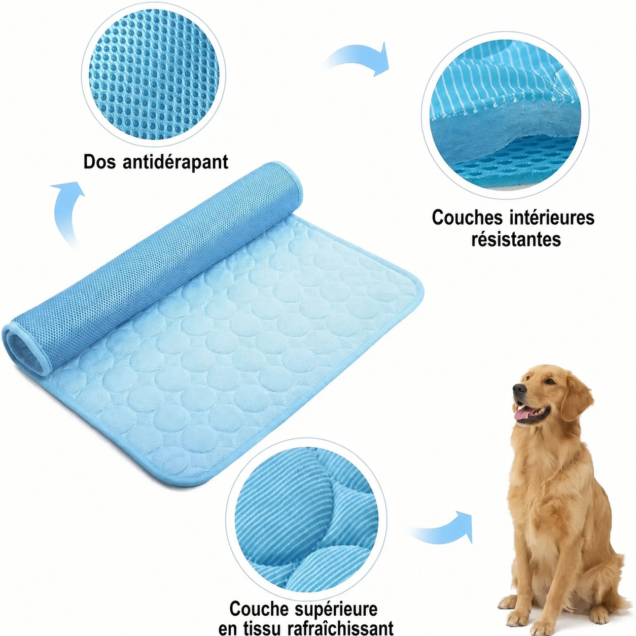 Tapis Rafraichissant chiens et chats
