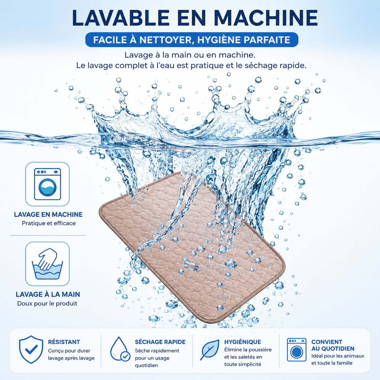 Tapis Rafraîchissant Respirant pour Chien
