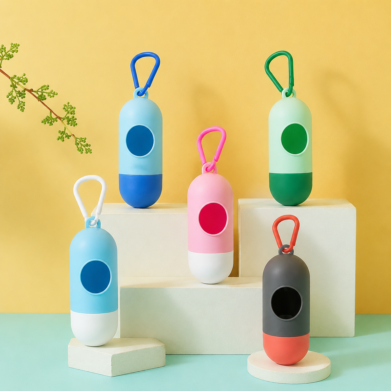Distributeur de Sacs à Crottes – Compact & Pratique