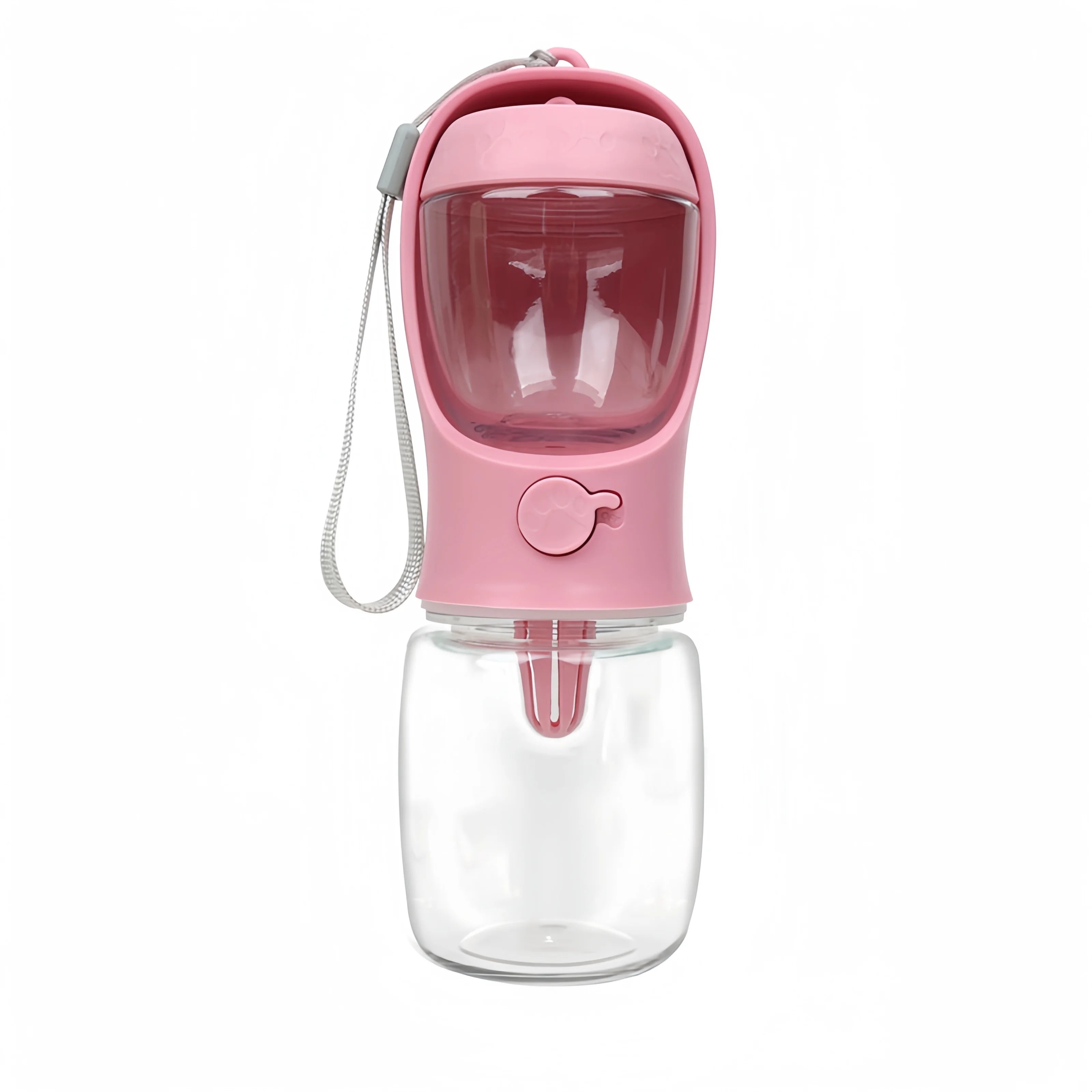 Gourde 2-en-1 pour Chien et Chat – Eau & Nourriture en Balade