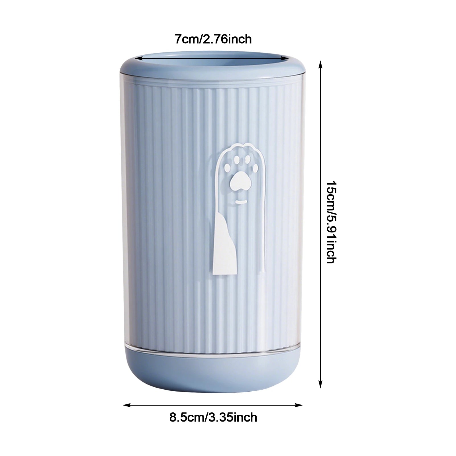 Gobelet Nettoyant Pattes pour Chien et Chat – Lave-Pattes Rapide et Sans Effort