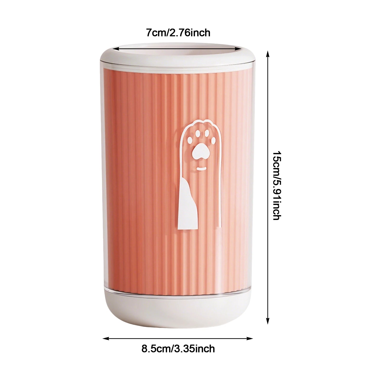 Gobelet Nettoyant Pattes pour Chien et Chat – Lave-Pattes Rapide et Sans Effort